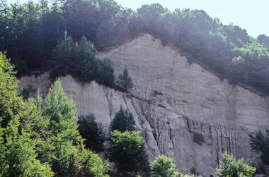 Büyüyen concretions, eski trovant doğal kum çimento kurdu,,