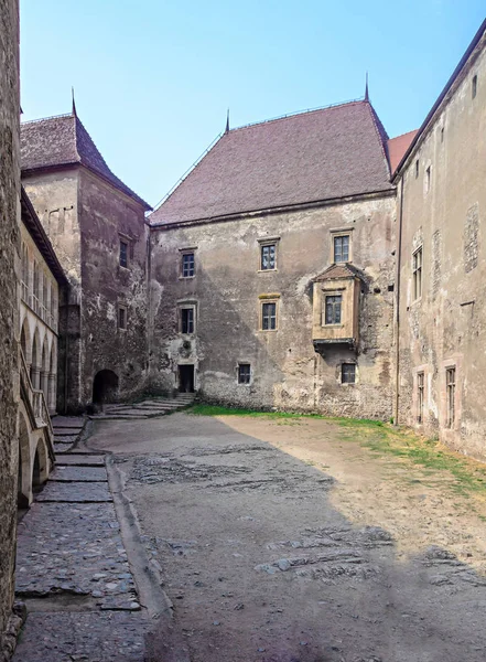 The Corvins Castle build by John Hunyadi, detail from the interior — Stock Photo, Image