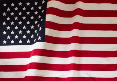 Sakinleştirmek Amerikan bayrağı yakın çekim
