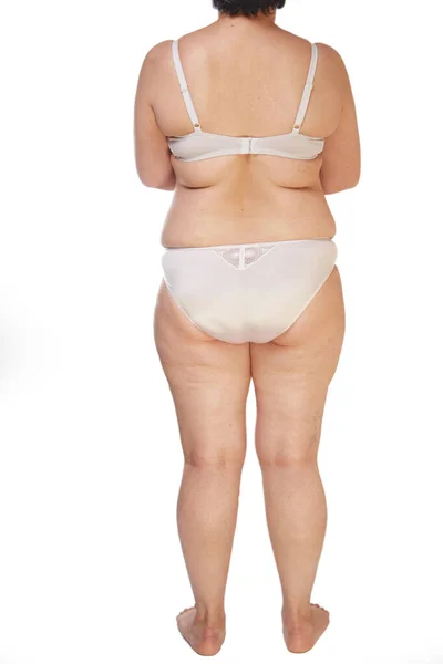 Obesity Woman Underwear Stock Photo by ©ajphotos 264392356