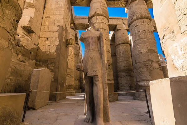 Karnak Tempel Luxor Ägypten — Stockfoto