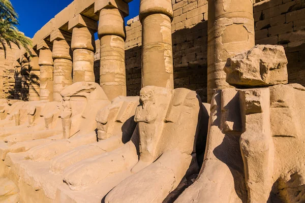 ルクソール エジプトのカルナック神殿 — ストック写真