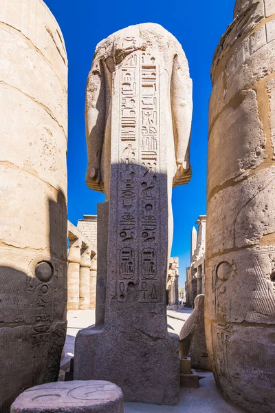 Карнакский Храм Луксор Египет — стоковое фото