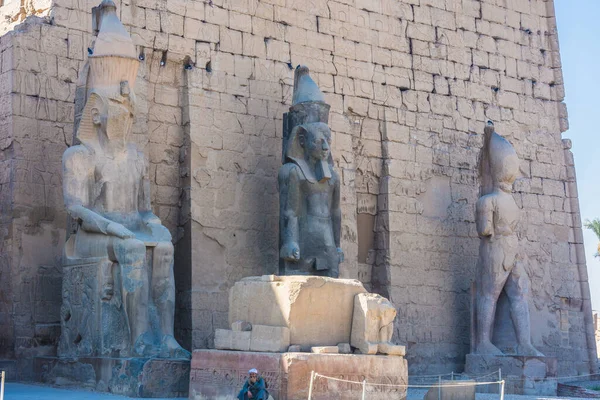 Карнакский Храм Луксор Египет — стоковое фото