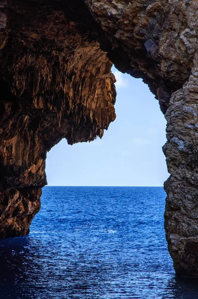 Lovely Lagoon Cobvered Sea Bays Historical Archeological Fortress Antiochia Cragum — Stock Photo, Image