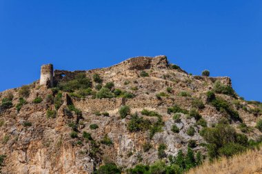 Antiochia ad Cragum Gazipasha Türkiye'nin tarihi ve arkeolojik kalenin üzerinde göster