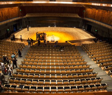 Theater auditorium in Buenos Aires clipart
