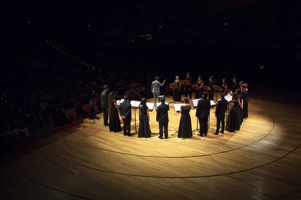 Grupo de coro em Buenos Aires — Fotografia de Stock