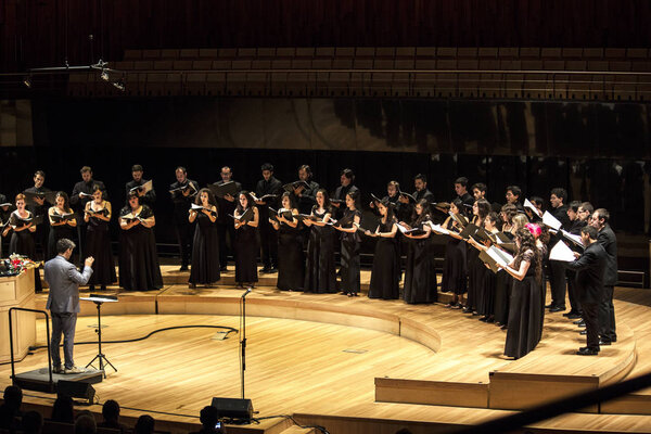 Choir group in Buenos Aires