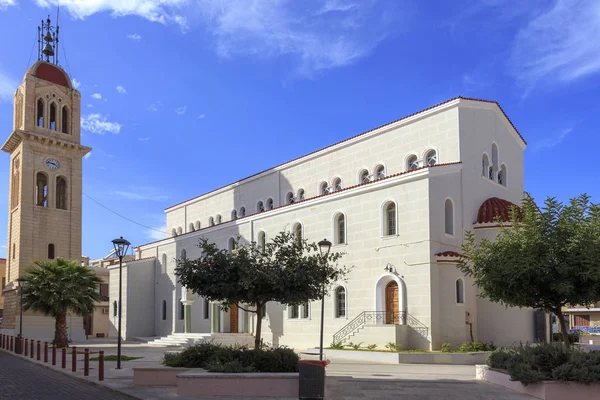 Rethymno's orthodox cathedral — Stock Photo, Image