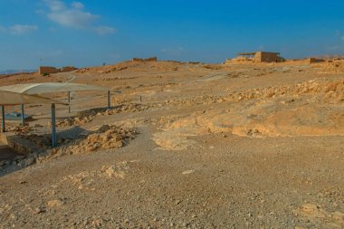 Masada Kalesi harabeleri, İsrail