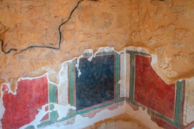 Masada Kalesi harabeleri, İsrail