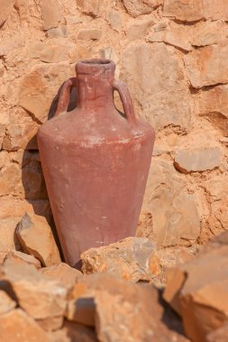Masada Kalesi harabeleri, İsrail