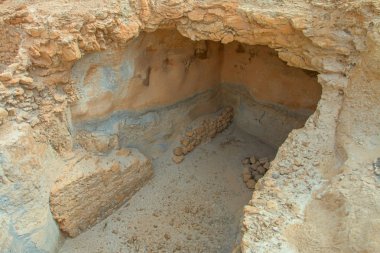Masada Kalesi harabeleri, İsrail