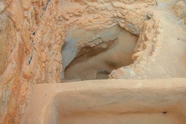 Masada Kalesi harabeleri, İsrail