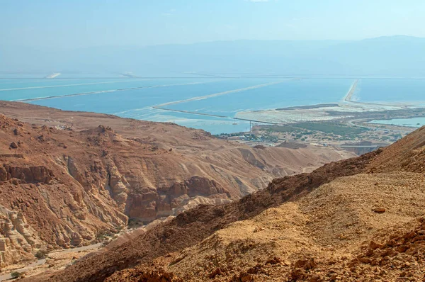 Výhled na poušť. Izrael — Stock fotografie