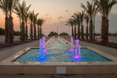 ışık akşam çeşmeler