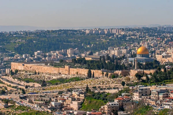 Jerusalem, israel, blick auf die stadt — Stockfoto