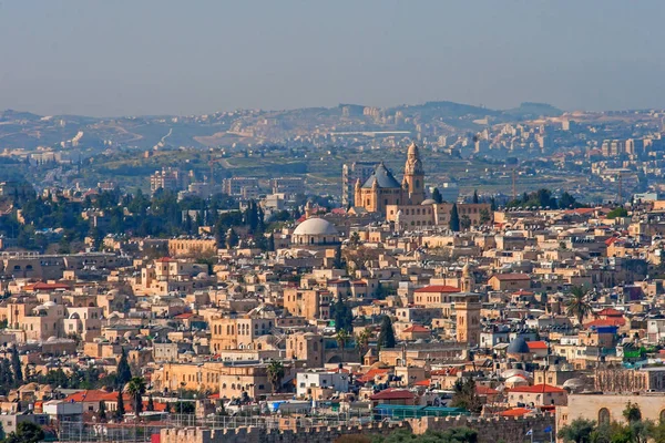 Jerusalem, israel, blick auf die stadt — Stockfoto