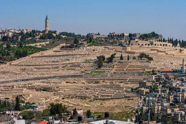 Jerusalén, Israel, vista de la ciudad — Foto de Stock