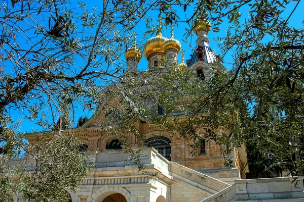 Chiesa di Maria Maddalena, Gerusalemme, Israele — Foto Stock