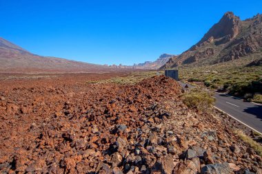 El Taide volkanik eteklerinde
