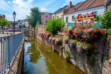 Amiens is a city in northern France clipart
