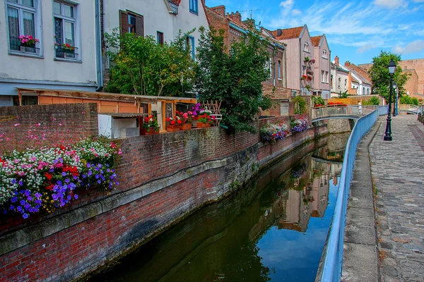 Amiens é uma cidade no norte da França — Fotografia de Stock