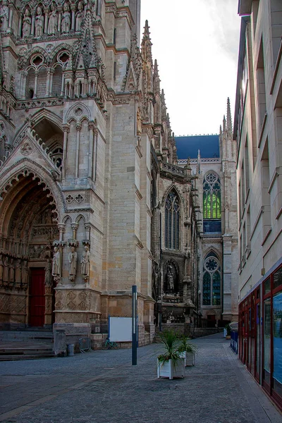 Ам'єн собор. Французька готична архітектура — стокове фото