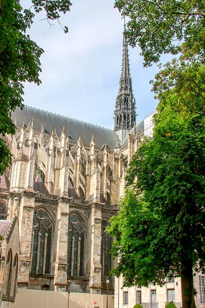 Cathédrale d'Amiens. Architecture gothique française — Photo