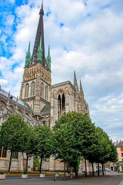 Rouen è la capitale storica della Normandia — Foto Stock