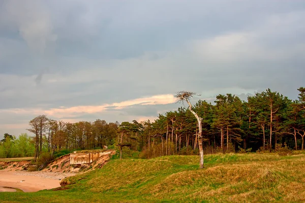 Staré pevnosti. Liepaja. Pobřeží Baltského moře — Stock fotografie