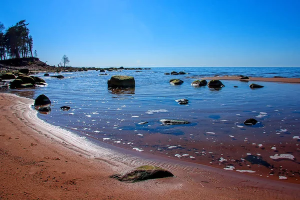 Baltık Denizi kıyısında. Kurmrags — Stok fotoğraf