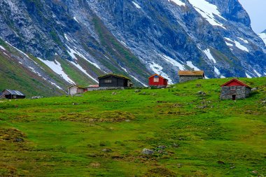 Geleneksel Norveç manzara