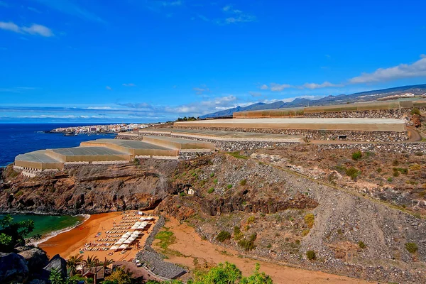 Tenerife costa rocosa — Foto de Stock