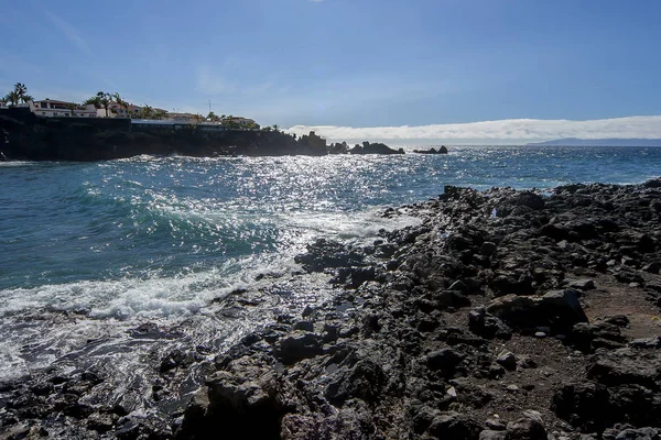 Tenerife costa rocosa — Foto de Stock