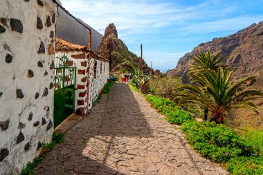 Masca köyü. Kanarya Adaları. Tenerife. İspanya