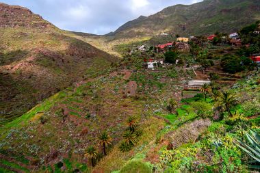 Masca köyü. Kanarya Adaları. Tenerife. İspanya