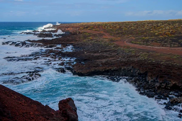 Tenerife costa rocosa — Foto de Stock