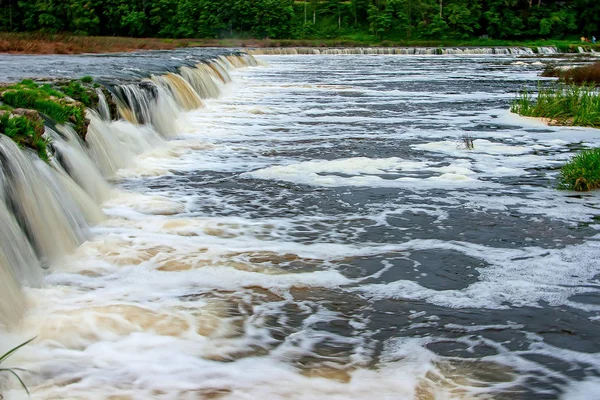 Venta Wasserfall. Kuldiga — Stockfoto