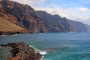 Tenerife kayalık sahil