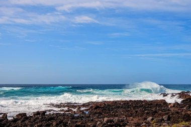 Tenerife kayalık sahil