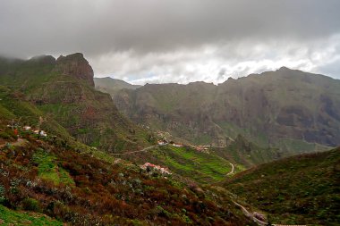 Tenerife dağlık manzara
