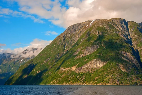 Geiranger fjord，挪威 — 图库照片