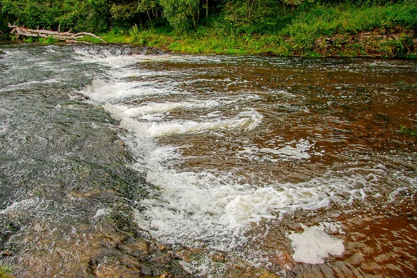 Abava-Wasserfall — Stockfoto