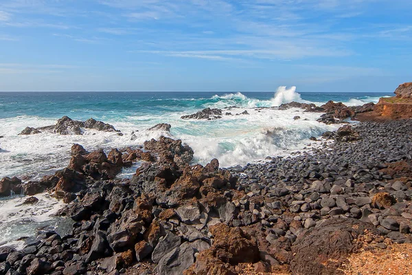 Costa rochosa de Tenerife — Fotografia de Stock