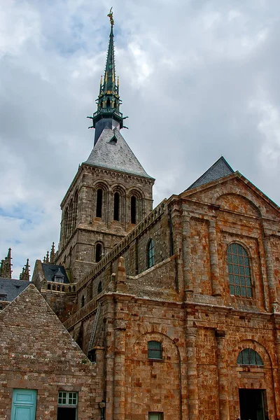 Monastero di Mont St Michel — Foto Stock