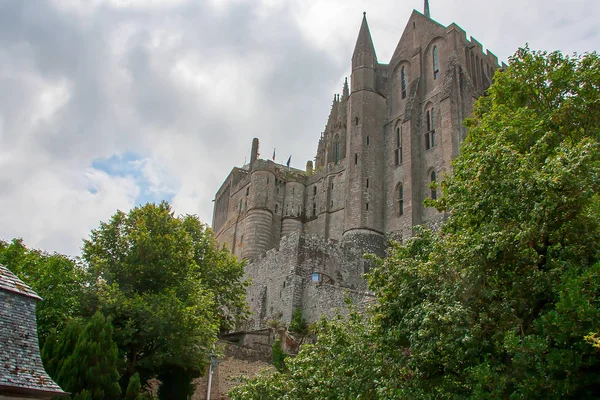 Klasztoru Mont St Michel — Zdjęcie stockowe