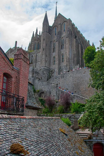 Monasterio de Mont St Michel —  Fotos de Stock
