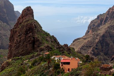 Masca köyü. Kanarya Adaları. Tenerife. İspanya